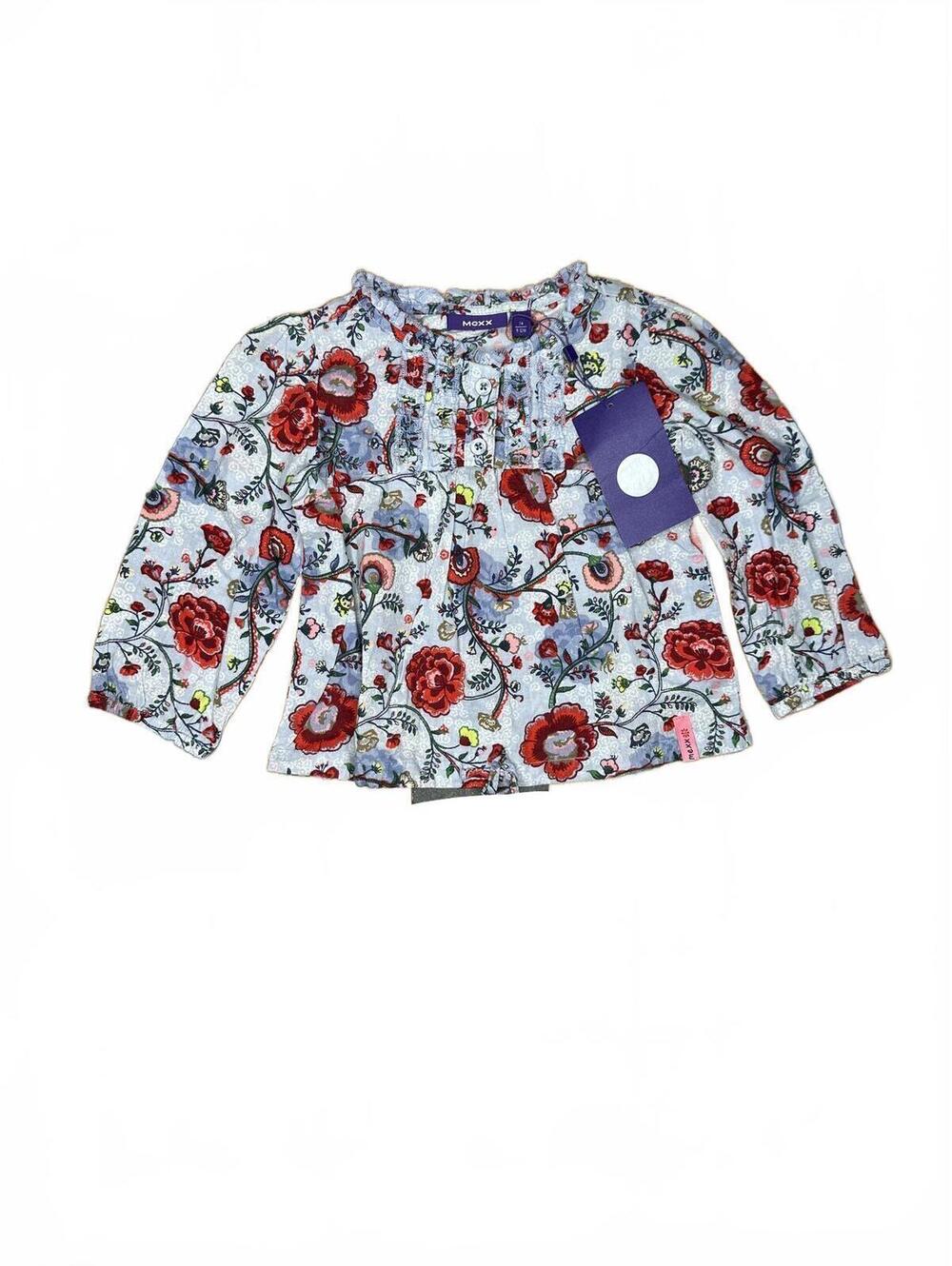 Mexx Baby Girls Floral Long Sleeve Blouse Size 74 9-12M